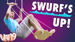 Swurfer Surfboard Swing [upl. by Lleoj]