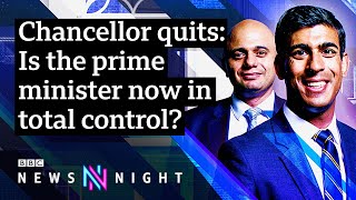 Cabinet reshuffle Sajid Javid resigns as chancellor  BBC Newsnight [upl. by Waers]