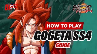 SS4 GOGETA guide by  Tyrant   DBFZ  DashFight  All you need to know [upl. by Oznola]