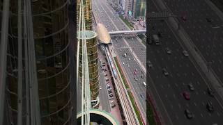 Dubai Sheik Zayed Road viral shortsyoutubeshorts love travel edm tranding shortsvideo [upl. by Anayeek]