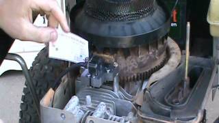 How to replace a starter gear on Briggs and Stratton Starters both rollpin and C clip type [upl. by Demetre]