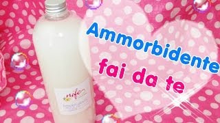 AMMORBIDENTE FATTO IN CASA CON 3 SEMPLICI INGREDIENTI DIY fabric softener  Le Ricette di Jennifer [upl. by Enialb610]