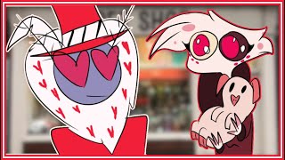 Valentino introduces Angeldust to Nuggets Hazbin Hotel comic dub [upl. by Dame]