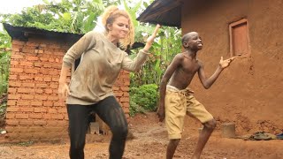 Masaka Kids Africana Dancing Together We Can Behind the Scenes [upl. by Dupuy]