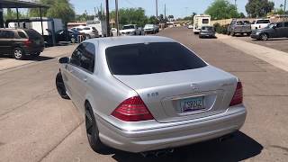 2005 Mercedes S 55 delete job [upl. by Lawford]