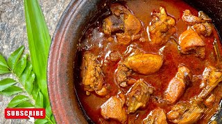 Sri Lankan Chicken Curry I Spicy Chicken Curry I Chicken Recipes [upl. by Ronald]