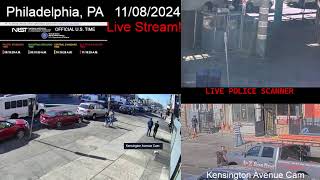 Philadelphia Police Prepare for possible looting and unrest Live Stream Police Radio Scanner [upl. by Wing]