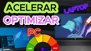 Cómo acelerar y optimizar limpiar y borrar archivos basuras en PC o laptop Windows 11 y 10 [upl. by Nyrhtakyram]