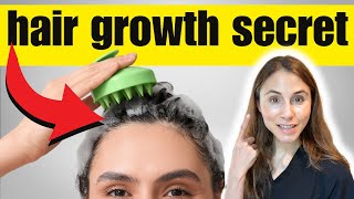 Scalp Massage For Hair Growth  Dermatologist Reviews [upl. by Enyledam]