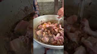 Champaran Style Chicken Bihari style  Chicken Champaran shorts streetfood [upl. by Safoelc]