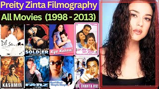 Preity Zinta All Movies List 19982013  Preity Zinta Filmography  Hit Or Flop  Blockbuster [upl. by Aihtenak]