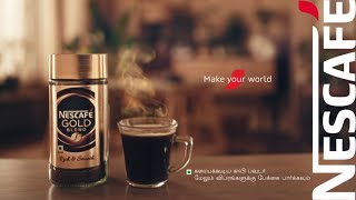 NESCAFE GOLD Make Your WorldTamil [upl. by Danby]