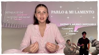 dating a milano impossibile  parlo amp mi lamento ep2  vivi marcucci [upl. by Hamo]