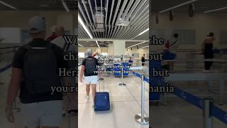 Heraklion AirPort🤡 heraklion airport greece chania crete airports traveling flying travel [upl. by Lynd]