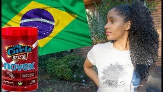 NOVEX Movie Star BRAZILIAN Hair Mask Review [upl. by Ahsam]