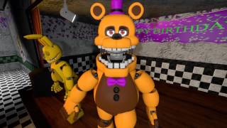 Sfm Fnaf 4 Fredbear Voice By SpringtrapCzskSub [upl. by Rothschild]