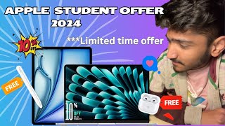 Apple Student Offer 2024 Exciting Deals for University Students  Apple [upl. by Kizzee665]