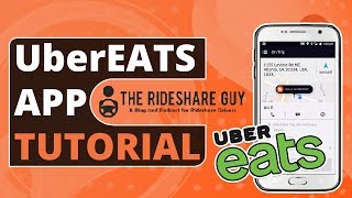 UberEATS Driver App Tutorial How To Use amp Sign Up for Uber Eats [upl. by Niltiac]