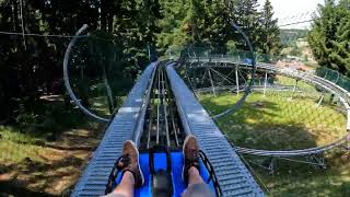 Alpine Coaster St Englmar BayerwaldCoaster Sommerrodelbahn Rodelbahn Bayern Alpine Coaster [upl. by Radnaskela]