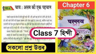 Class 7 Hindi Chapter 6 Question Answer Assam Scert  Class 7 Hindi Lesson 6 Question Answer Assam [upl. by Mcquillin]