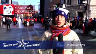 Web reportage LotoQuébec 3  Défilé de jour de personnages gonflables géants [upl. by Emsmus]