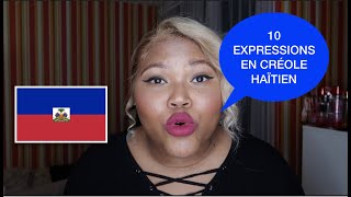 APPRENDRE CRÉOLE HAÏTIEN ⎮ 10 EXPRESSIONS ⎮PART 1 [upl. by Innavoig]