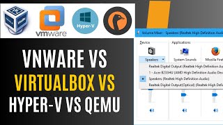 VMware vs VirtualBox vs Hyper V vs Qemu [upl. by Hirai]