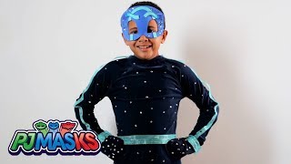 PJ Masks en Español – Ideas para crear tu propio disfraz de villano  Ninja Nocturno [upl. by Eugor]