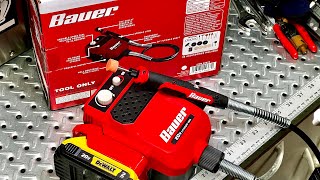 NEW  BAUER 20V Cordless VariableSpeed Rotary Tool with Flexible Shaft  Tool Only  Item 58672 [upl. by Netaf]