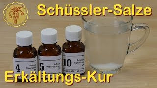 SchüsslerSalze Erkältungskur [upl. by Gefen]