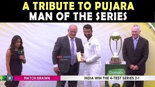 India win 21  Tribute to Pujara  Man of the Series  Australia vs India 4th Test Day 5 2019 [upl. by Webber]