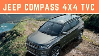 Jeep Compass 4x4 Diesel official television commercial for India [upl. by Hamil362]