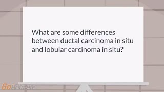 What is the difference between DCIS and LCIS [upl. by Goggin191]