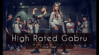 HIGH RATED GABRU  One Take  Guru Randhawa  Tejas Dhoke Choreography  Dancefit Live [upl. by Eycats]