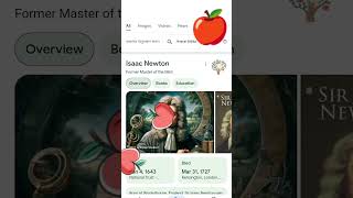 Isaac newton 🍎 [upl. by Gnoud949]