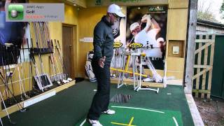 Downswing Golf Lesson Spine Angle [upl. by Analad]