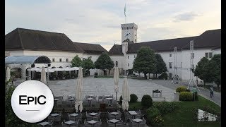 Ljubljana Castle  Ljubljana Slovenia HD [upl. by Elocel]