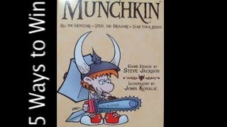 5 Ways to Win Munchkin [upl. by Adrien]