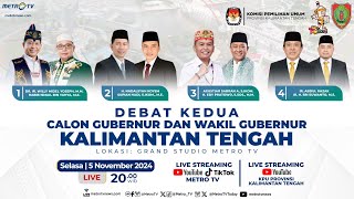 DEBAT PUBLIK KEDUA PASANGAN CALON GUBERNUR DAN WAKIL GUBERNUR KALIMANTAN TENGAH TAHUN 2024 [upl. by Clute]