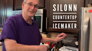 Silonn Ice Maker Review Countertop Icemaker icemaker [upl. by Sidman]