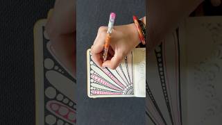 Colorful mandala art  Step by step mandala for beginners  Doodle mandala art shorts [upl. by Ahsenad]