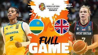 Rwanda v Great Britain  Full Basketball Game  FIBAWWC 2026 PreQualifying Tournament [upl. by Yelahc]