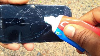 New TOOTHPASTE HACKS  mobile scratch removing m4tech [upl. by Gilda948]