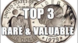 Top 3 Rare amp Valuable Susan B Anthony Dollar Coins Worth Big Money [upl. by Ries]