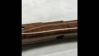 SG Precision Rifles custom built Walnut rifle stock  Finish by Sims Custom Shop [upl. by Brice]