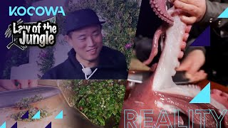 Gary caught a giant octopus the hard way Law of the Jungle Ep 432 [upl. by Mamie857]