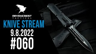 LIVE RavenCrest Tactical Live Sale KNIVE STREAM SALE  9822 [upl. by Fischer]