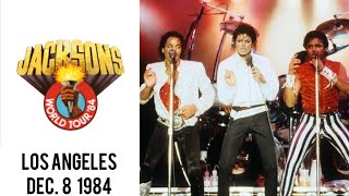 The Jacksons  Victory Tour Live in Los Angeles December 8 1984 [upl. by Dympha774]