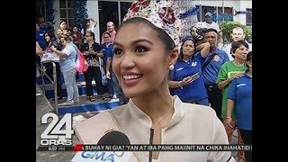 Reina Hispanoamericana 2017 Teresita Ssen Marquez pinarangalan at binigyan ng homecoming parade [upl. by Clyte]