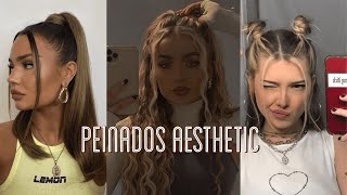 🦋Peinados Aesthetic🦋  Peinados fáciles y rápidos✨ [upl. by Yonina]